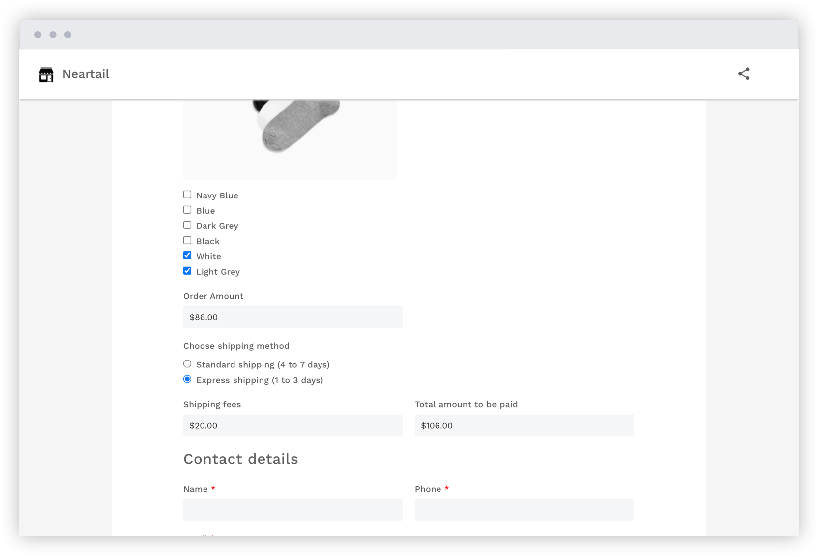 Offer delivery and curbside pickup options for orders placed online; automatically charge a delivery fee